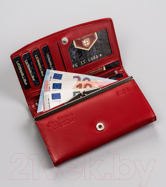 Изображение товара Портмоне Peterson PTN RD-31-GCL (красный)