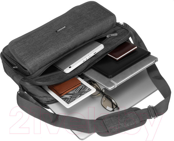 Изображение товара Сумка для ноутбука Cedar Rovicky R-6512-1875 (серый)