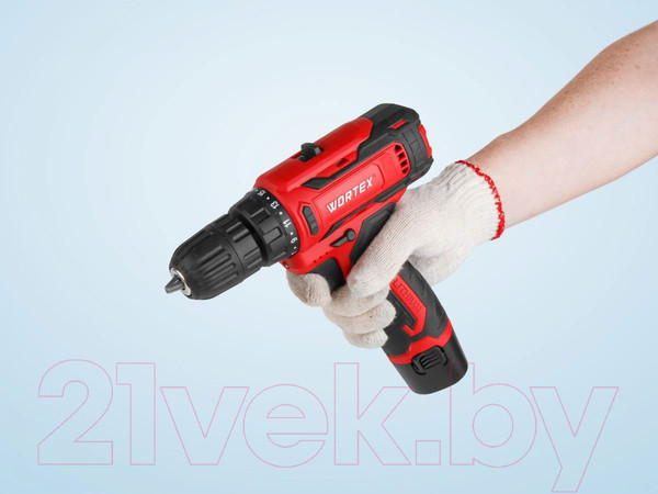 Изображение товара Аккумуляторная дрель-шуруповерт Wortex BD 1220 Li (1329356)