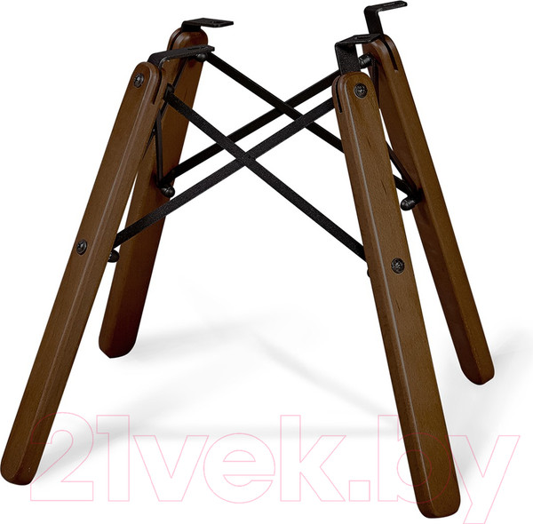 Изображение товара Журнальный столик Sheffilton SHT-S70/ТТ32 60 (темный орех/черный муар/ночной цветок)