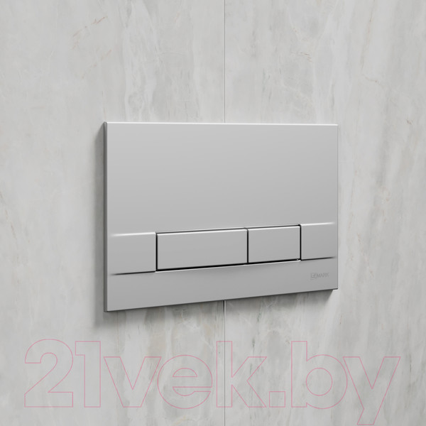 Изображение товара Кнопка для инсталляции LEMARK 9803007 (хром матовый)