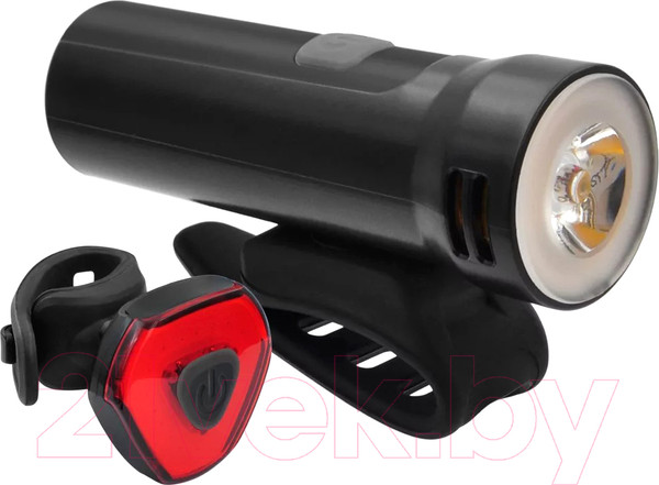 Изображение товара Набор фонарей для велосипеда Jingyi JY-7205+JY-6218T