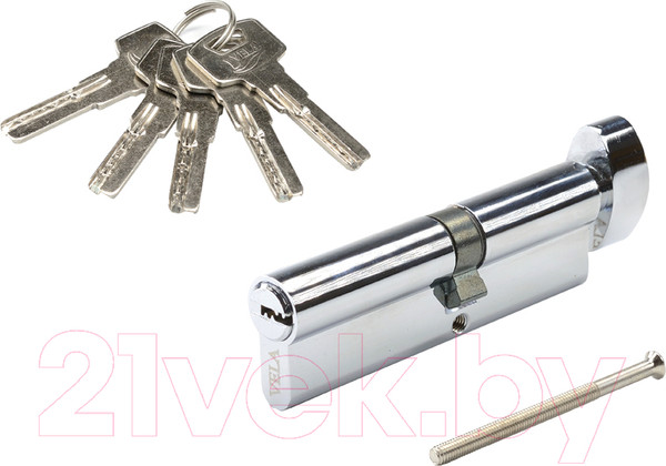 Изображение товара Цилиндровый механизм замка VELA ZZ-95(45/50Т)-Т-CR (хром)