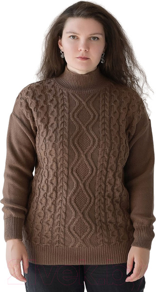 Изображение товара Джемпер Romgil ТЗ757Ш (р.170-92-98, коричневый)