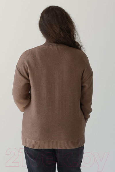 Изображение товара Джемпер Romgil ТЗ757Ш (р.170-92-98, коричневый)