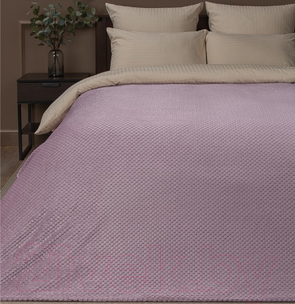 Изображение товара Плед TexRepublic Deco Ромбики Фланель 150x200 / 93401 (сиреневый)