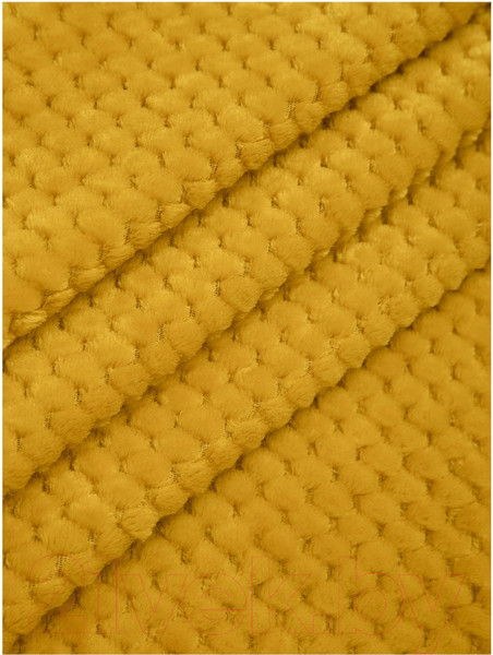 Изображение товара Плед TexRepublic Deco Ромбики Фланель 150x200 / 93406 (желтый)