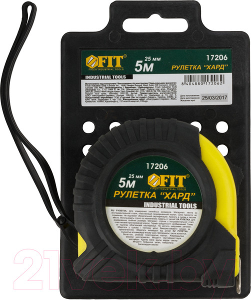 Изображение товара Рулетка FIT Хард / 17206