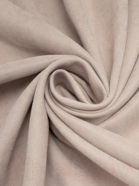 Изображение товара Комплект штор Amore Mio Вельвет канвас 1.5x2.7 / 92056 (2шт, бежевый)