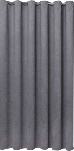 Изображение товара Комплект штор Amore Mio Вельвет канвас 1.5x2.7 / 92068 (2шт, серый)