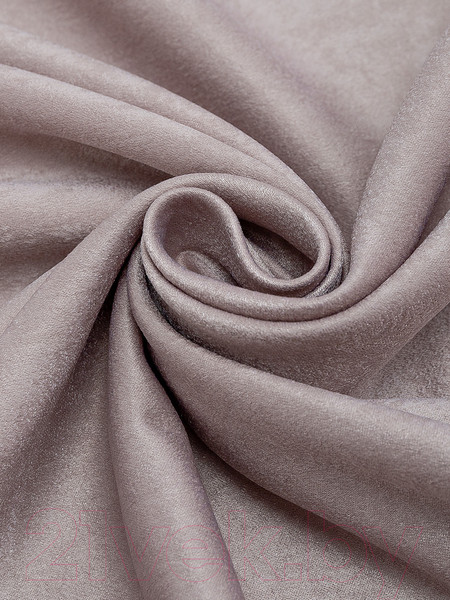 Изображение товара Комплект штор Amore Mio Однотонный софт 42002-019 1.5x2.7 / 92077 (2шт, бежевый)