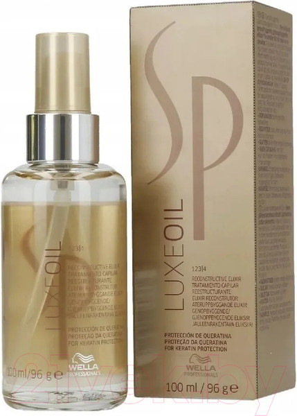 Изображение товара Эликсир для волос Wella Professionals SP LuxeOil Восстанавливающий (100мл)