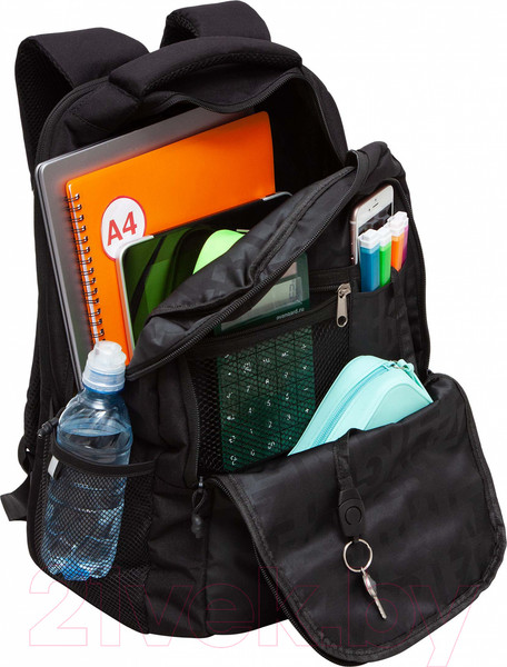 Изображение товара Школьный рюкзак Grizzly RU-432-1 (черный)