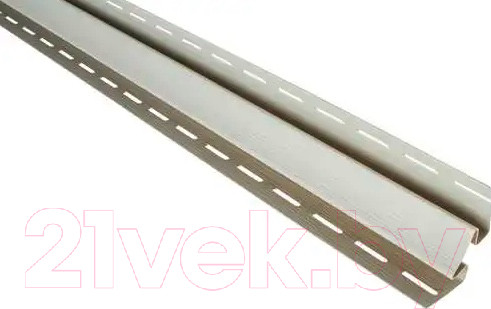 Изображение товара Угол для сайдинга Альта-профиль Аляска Ивори Внутренний А-13 (3м, бежевый)