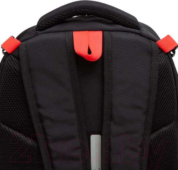 Изображение товара Школьный рюкзак Grizzly RB-458-1 (черный/красный)