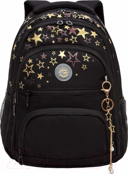 Изображение товара Школьный рюкзак Grizzly RG-462-2 (черный)