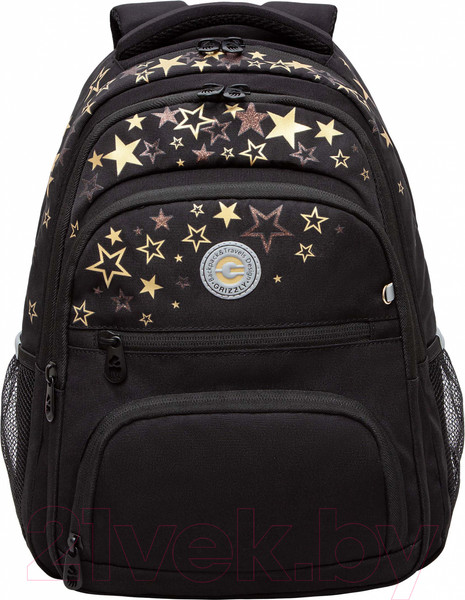 Изображение товара Школьный рюкзак Grizzly RG-462-2 (черный)