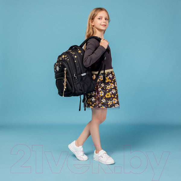 Изображение товара Школьный рюкзак Grizzly RG-462-2 (черный)