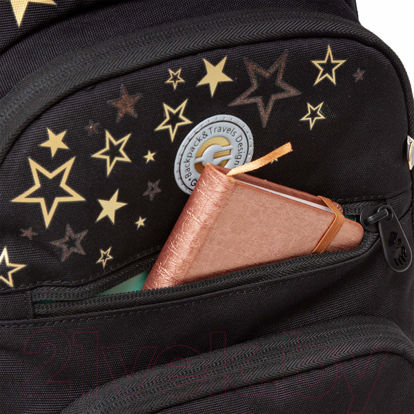 Изображение товара Школьный рюкзак Grizzly RG-462-2 (черный)