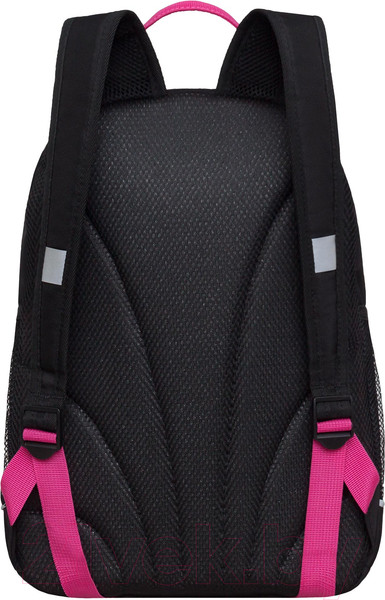Изображение товара Школьный рюкзак Grizzly RG-463-1 (черный/розовый)