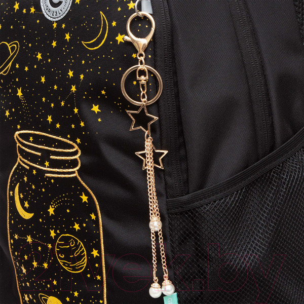 Изображение товара Школьный рюкзак Grizzly RG-463-3 (черный/золото)