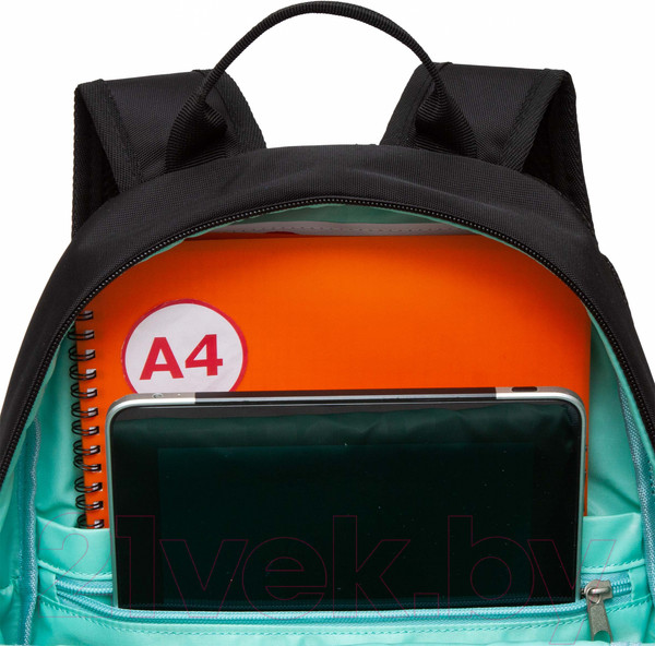 Изображение товара Школьный рюкзак Grizzly RG-463-3 (черный/золото)