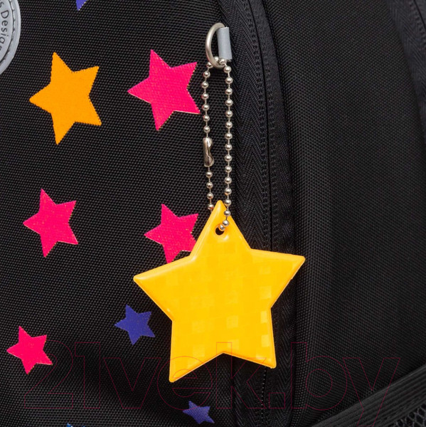 Изображение товара Школьный рюкзак Grizzly RG-463-4 (черный)