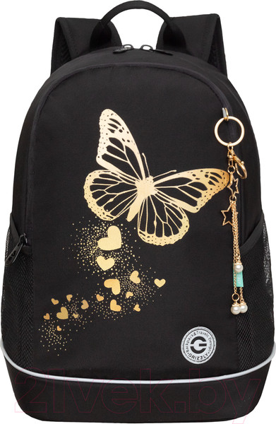 Изображение товара Школьный рюкзак Grizzly RG-463-5 (черный)