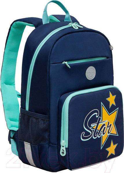 Изображение товара Школьный рюкзак Grizzly RG-464-7 (синий)