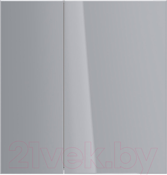 Изображение товара Шкаф с зеркалом для ванной LEMARK Universal 80x80 / LM80ZS-U (белый глянец)