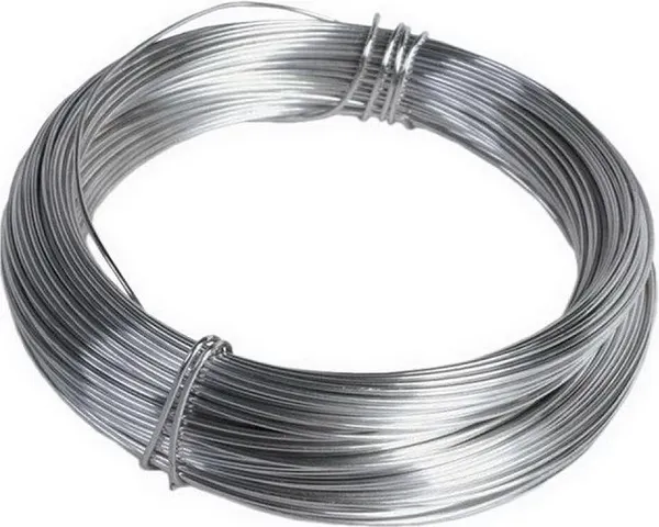 Изображение товара Проволока вязальная Kronex ТО 0.8мм / PRV-0351 (бухта 1кг, оцинкованная)