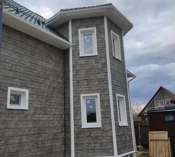 Изображение товара Сайдинг Альта-профиль СФ-02 (3.02x0.225м, хромит)