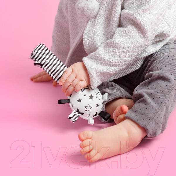 Изображение товара Погремушка Мякиши Маракас / 825 (белый)