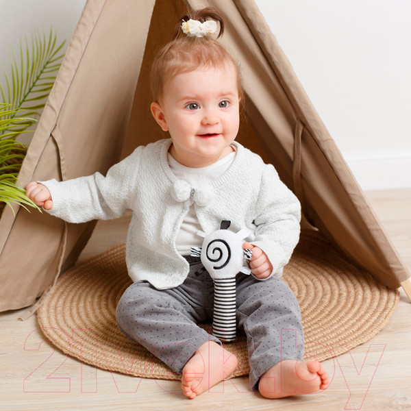 Изображение товара Погремушка Мякиши Маракас / 825 (белый)