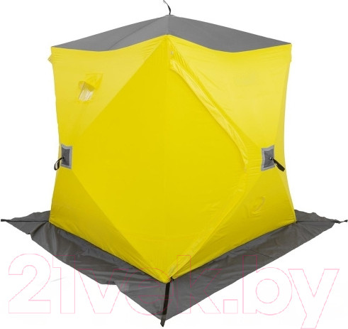 Изображение товара Палатка Helios Куб Premium / HS-WSCI-P-180YG (зимняя, утепленная)