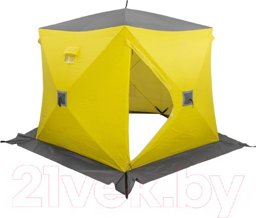 Изображение товара Палатка Helios Юрта Premium / HS-WSCI-P-YG (зимняя, утепленная)