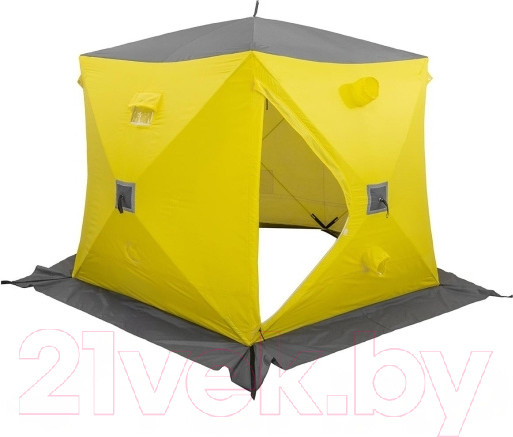 Изображение товара Палатка Helios Юрта Premium / HS-WSCI-P-YG (зимняя, утепленная)