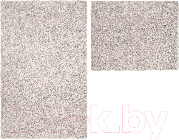 Изображение товара Набор ковриков для ванной и туалета Seroni Amazon 50x80/40x50 (Cream)