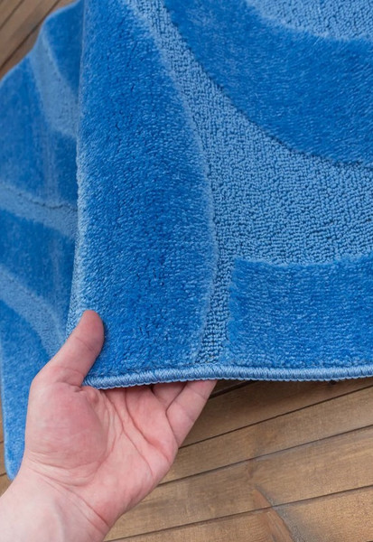 Изображение товара Набор ковриков для ванной и туалета Confetti Maximus Symphony 60x100/50x60 (Blue)