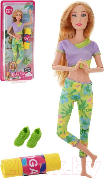 Изображение товара Кукла с аксессуарами Defa Спортсменка / 8489b