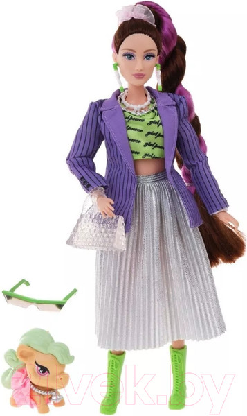 Изображение товара Кукла с аксессуарами Defa Модница / 8496