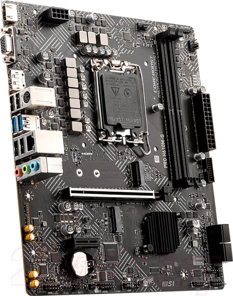 Изображение товара Материнская плата MSI Pro H610M-G