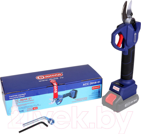 Изображение товара Секатор аккумуляторный Диолд АСС-20ЛИ-01 (10300120)