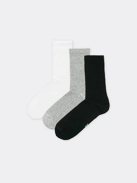 Изображение товара Носки Mark Formelle 107A-1663/223107A-1 (р.29-31, белый/серый меланж/черный, 3 пары)