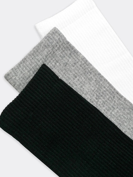 Изображение товара Носки Mark Formelle 107A-1663/223107A-1 (р.29-31, белый/серый меланж/черный, 3 пары)