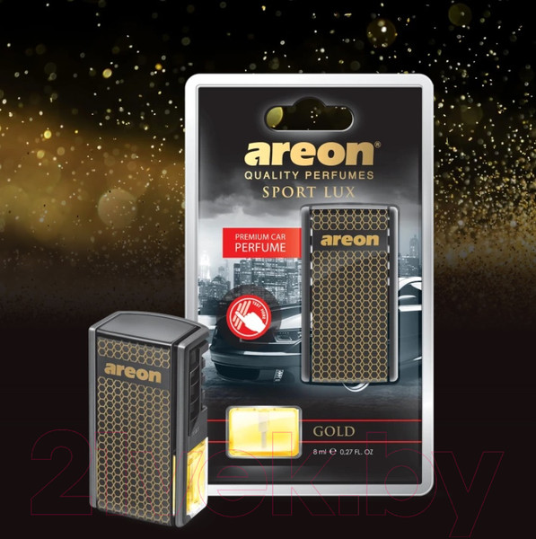 Изображение товара Ароматизатор автомобильный Areon Car Perfume Gold / ARE-ACL01
