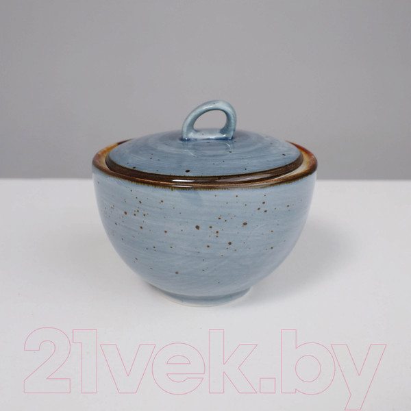 Изображение товара Сахарница AksHome Vital 10x10x9 (синий)