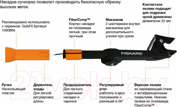 Изображение товара Высоторез механический Fiskars QuikFit / 1001410