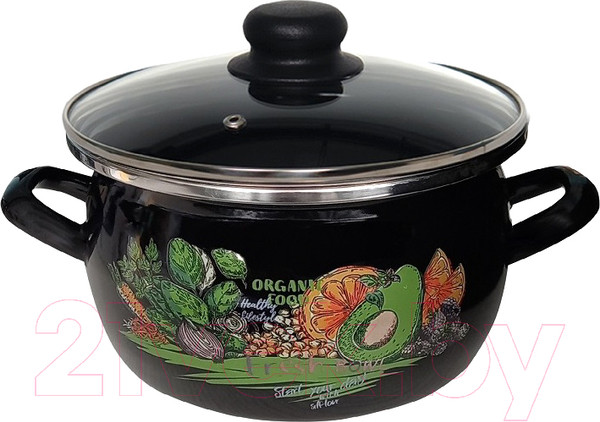Изображение товара Кастрюля Сантэкс Авокадо 1-2450112 (черный)