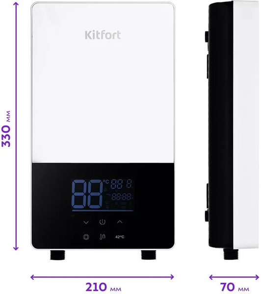 Изображение товара Проточный водонагреватель Kitfort KT-6034